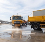 Пловдив първи започва миенето на улиците